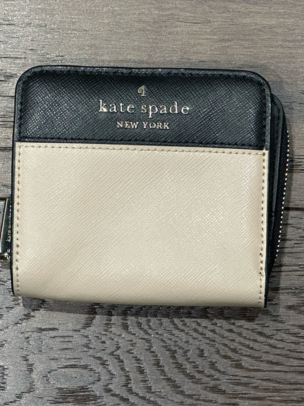 Kate Spade Black & Tan Wallet